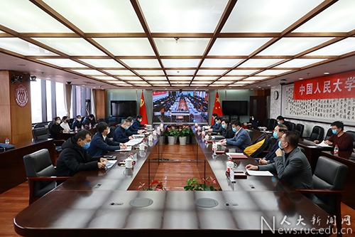 红星干部培训网分享:北京市副市长张家明一行来校调研疫情防控工作